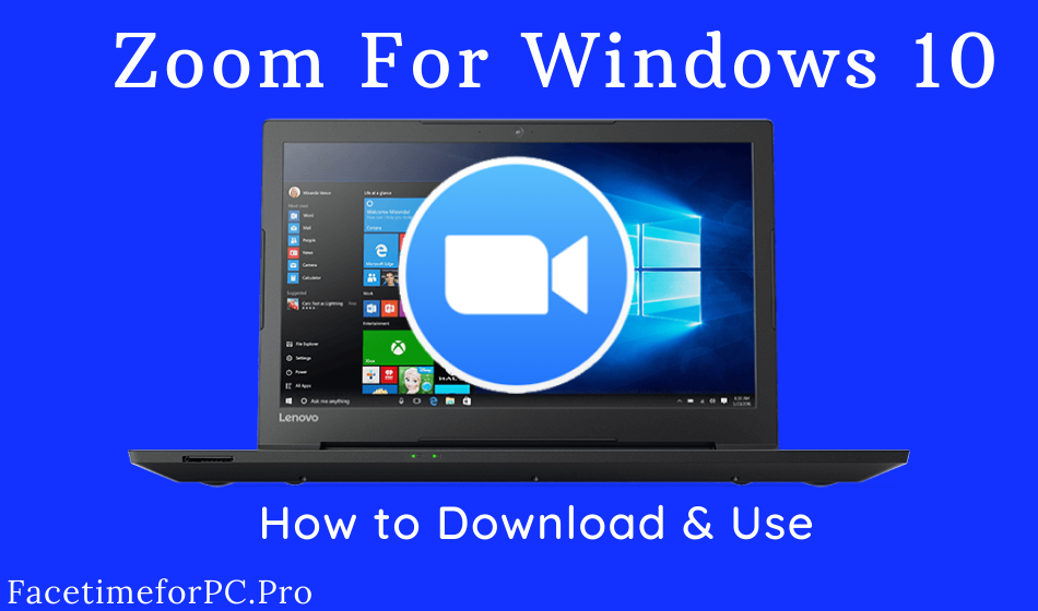 add zoom app to desktop windows 10