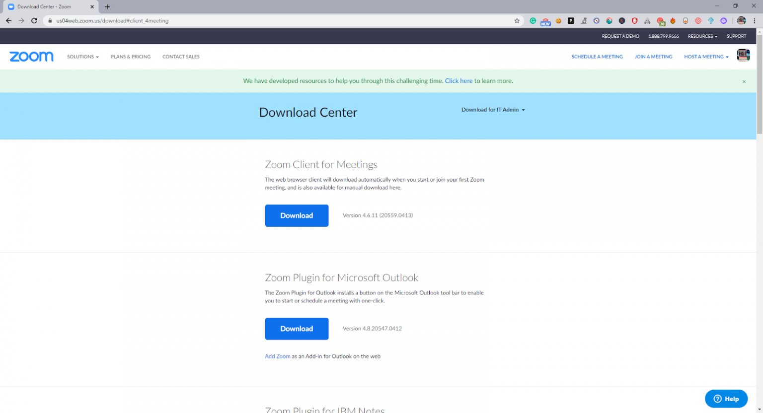 download zoom for pc windows 10
