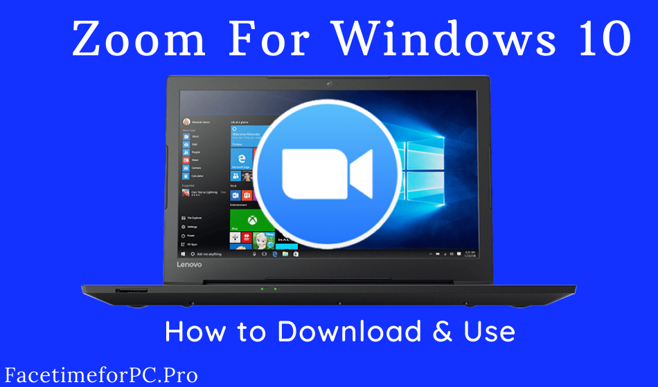 zoom app download for windows 10 pc